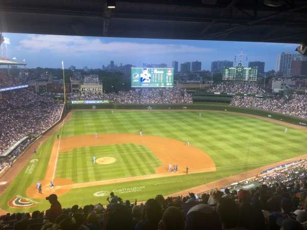 Wrigley Field, section: 422R, row: 7, seat: 12