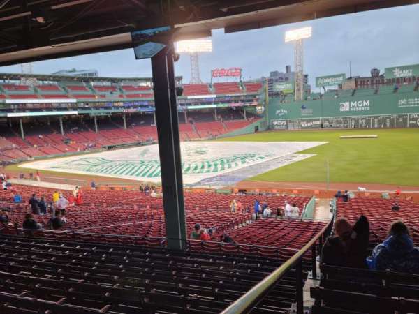 Fenway Park, section: Grandstand 10, row: 10, seat: 13