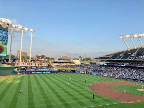 Kauffman Stadium, section: CRAFT and DRAFT, row: TBLB, seat: 1