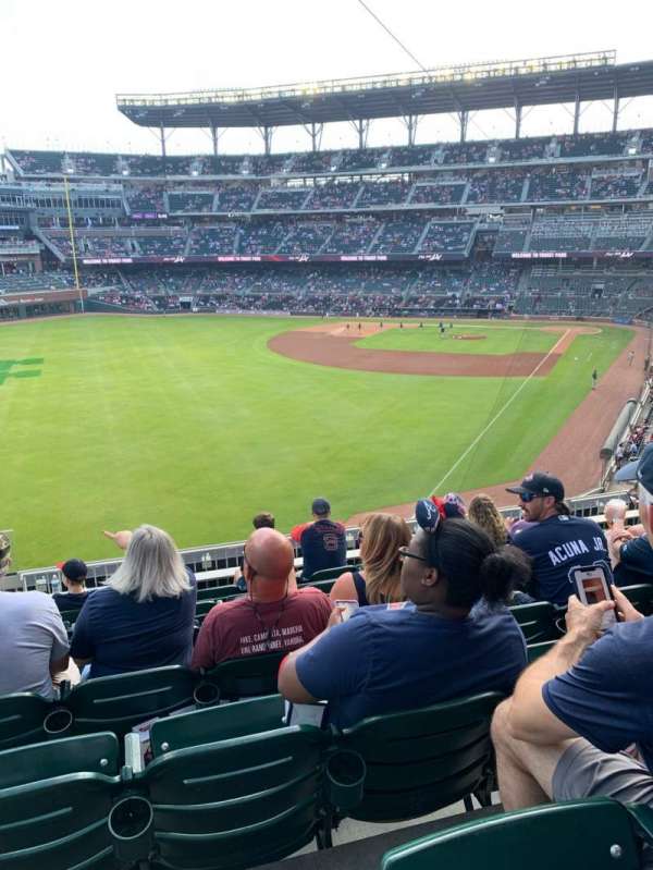 Truist Park, section: 243, row: 7, seat: 18