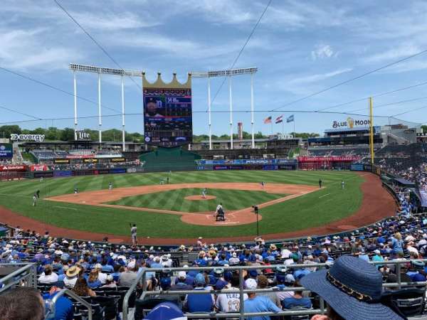 Kauffman Stadium, section: DCBOX, row: 2, seat: 1