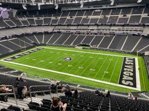 Allegiant Stadium, section: 308, row: 16, seat: 18