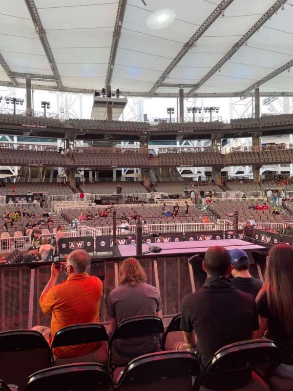 Daily's Place, section: D, row: D, seat: 20