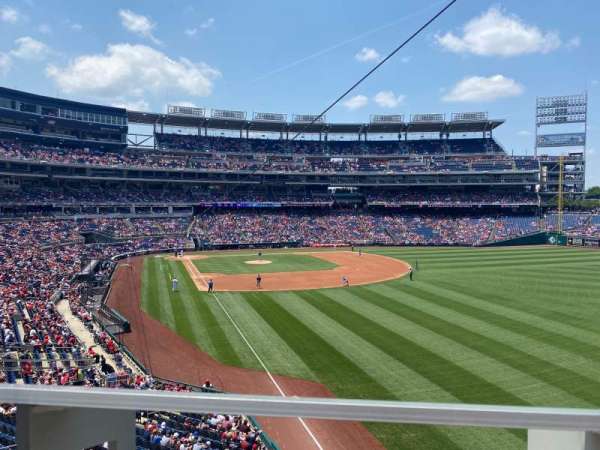 Nationals Park, section: 233, row: A, seat: 3