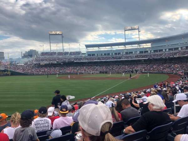 Charles Schwab Field, section: 123, row: 16, seat: 8