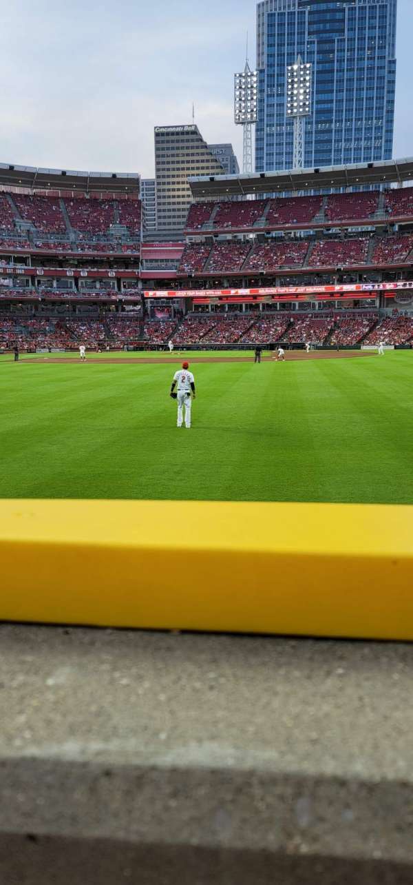 Great American Ball Park, section: 141, row: A, seat: 2
