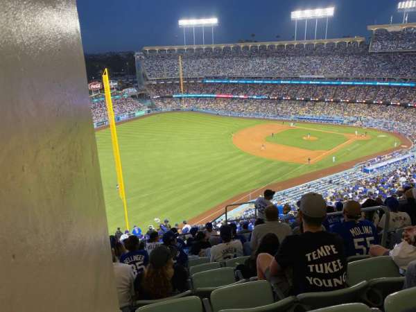 Dodger Stadium, section: 49RS, row: J, seat: 6
