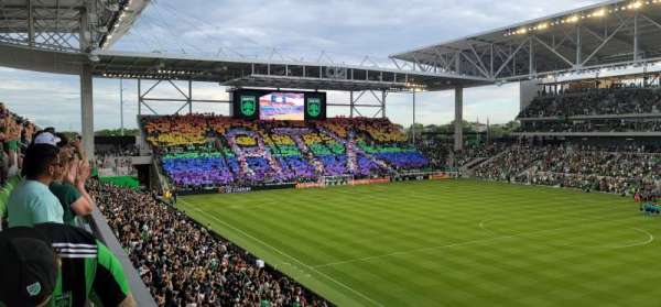 Q2 Stadium, section: 229, row: 1, seat: 10