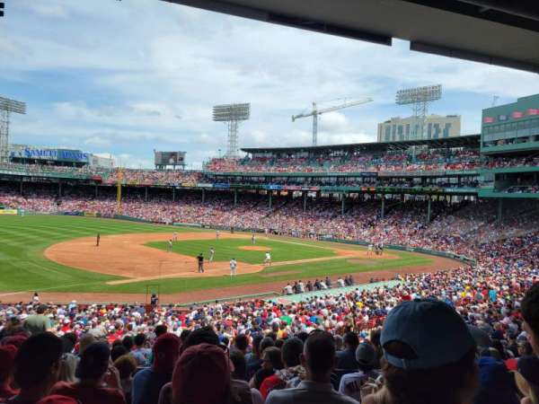 Fenway Park, section: Grandstand 29, row: 7, seat: 22