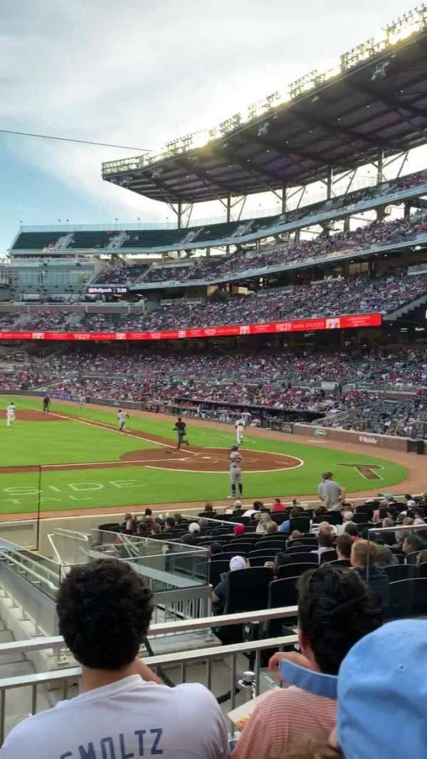 Truist Park, section: 131, row: 3, seat: 3 & 4