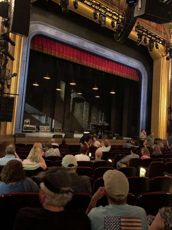 St. James Theatre, section: Orchestra L, row: L, seat: 13