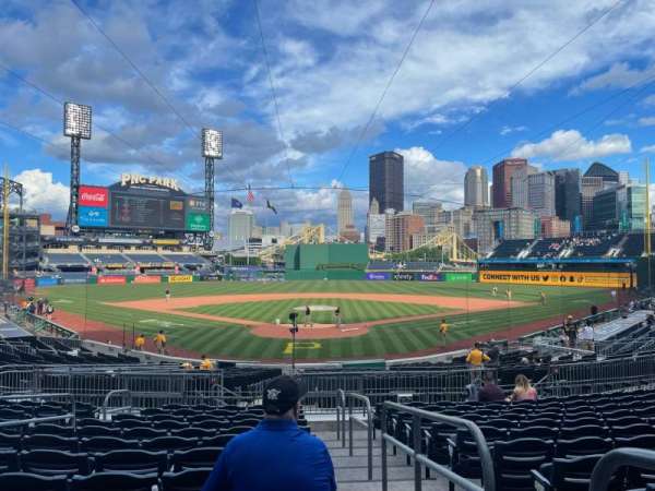 PNC Park, section: 116, row: M, seat: 1