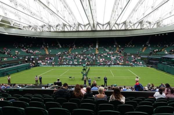 Wimbledon, Centre Court, section: 203, row: G, seat: 100