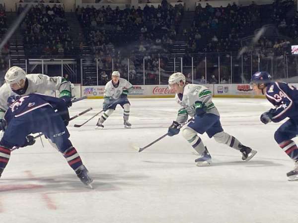 Accesso ShoWare Center, section: 119, row: 1, seat: 9