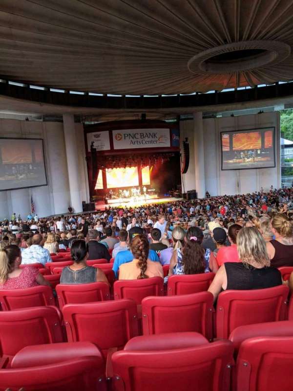 PNC Bank Arts Center, section: 304, row: V, seat: 9