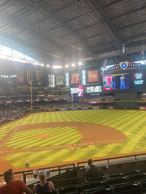 Chase Field, section: 209, row: 6, seat: 12