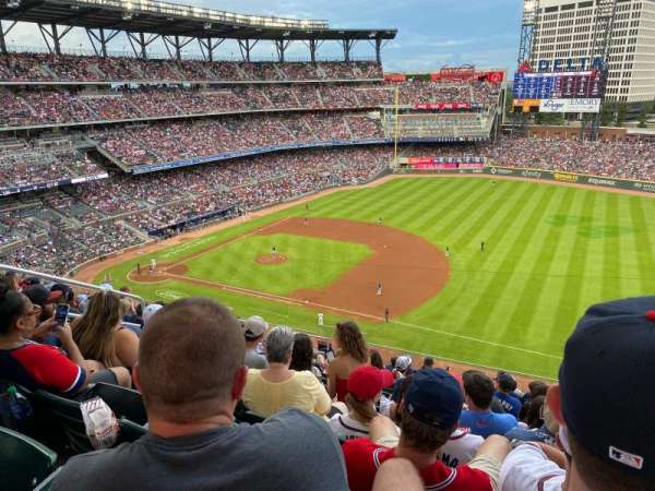 Truist Park, section: 316, row: 12, seat: 17
