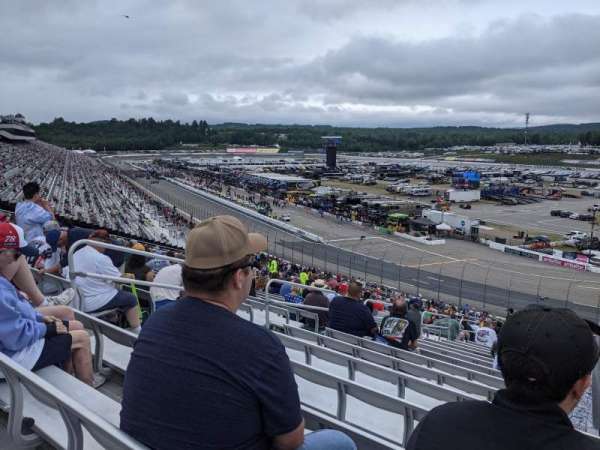 New Hampshire Motor Speedway, section: CD, row: 45, seat: 15