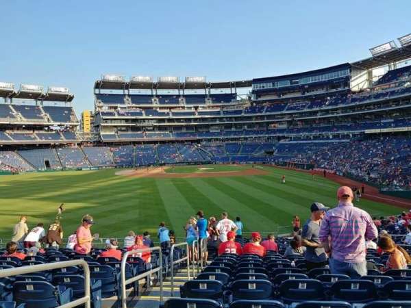Nationals Park, section: 103, row: BB, seat: 14