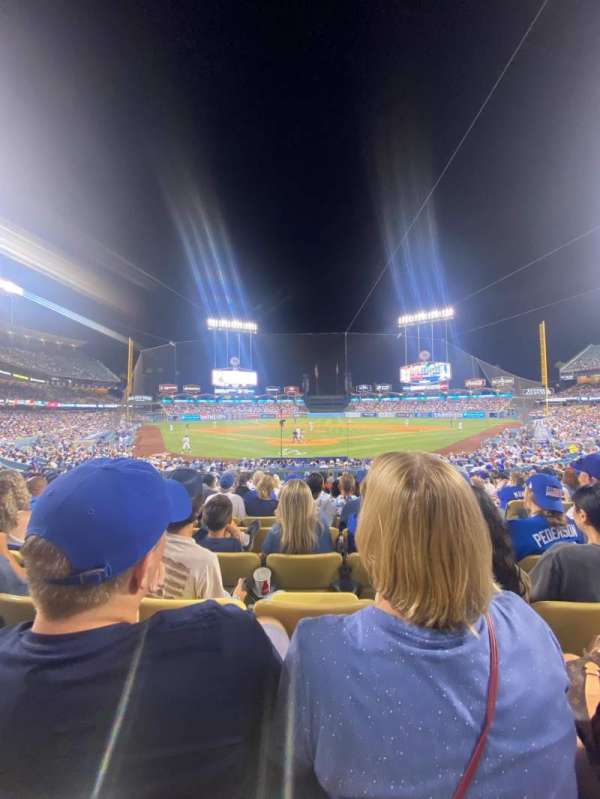Dodger Stadium, section: 2FD, row: P, seat: 8