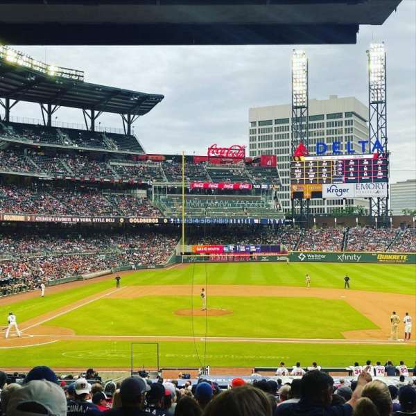 Truist Park, section: 120, row: 16, seat: 13