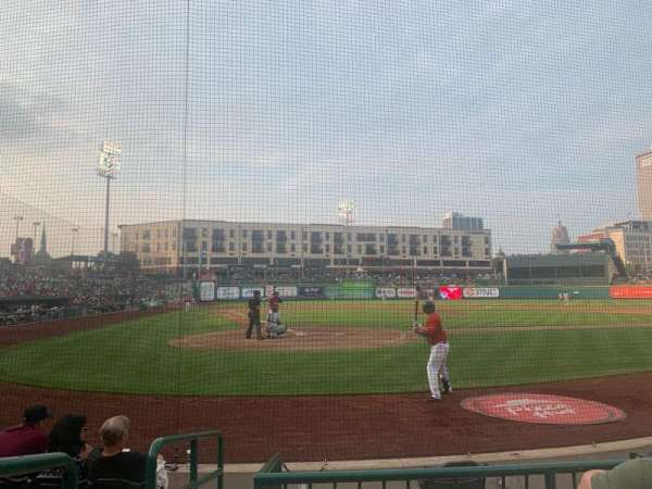Parkview Field, section: 106, row: C, seat: 9