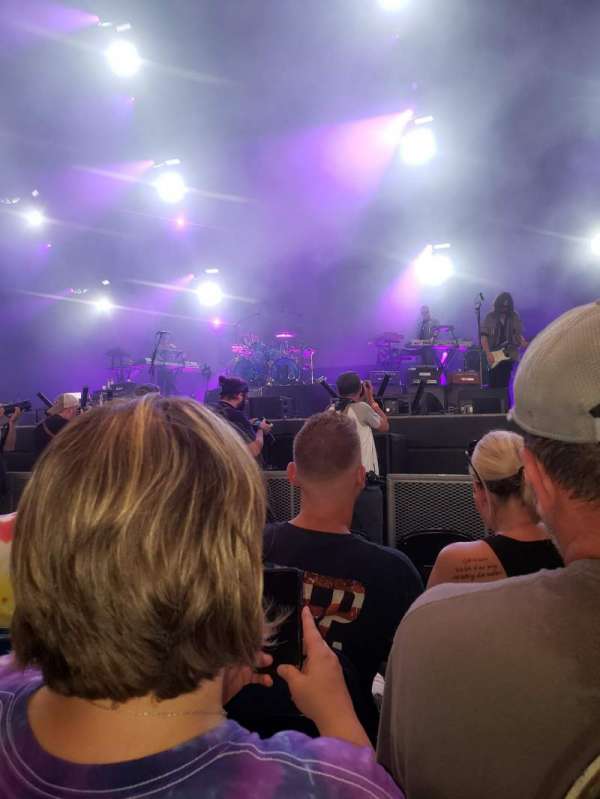 Hollywood Casino Amphitheatre, section: 102, row: B, seat: 25