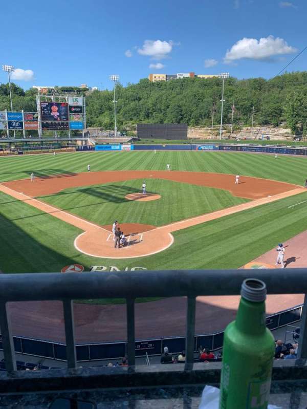 PNC Field, Scranton, section: 205, row: 1, seat: 8