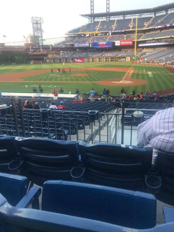 Citizens Bank Park, section: 127, row: 23, seat: 8