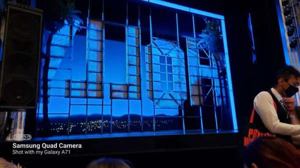 Savoy Theatre, section: Stalls, row: C, seat: 19