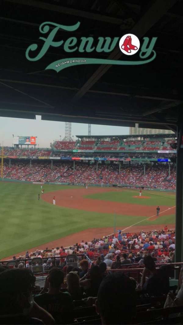 Fenway Park, section: Grandstand 32, row: 13, seat: 11