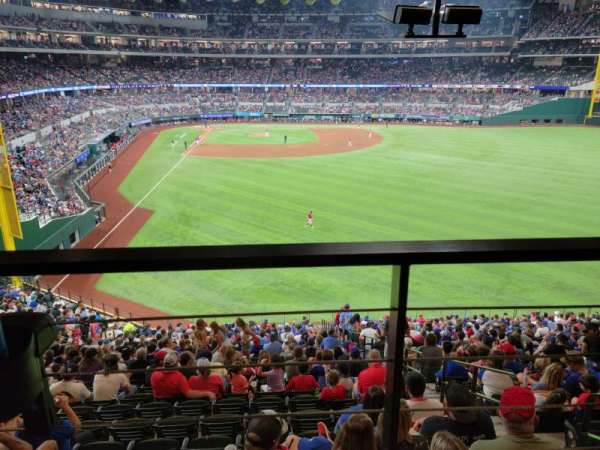 Globe Life Field, section: 129, row: 25, seat: 8