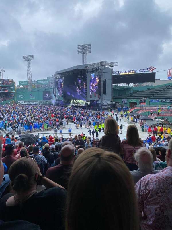 Fenway Park, section: Grandstand 6, row: 2, seat: 21
