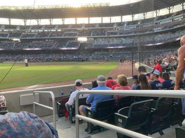 Truist Park, section: 42, row: 6, seat: 1