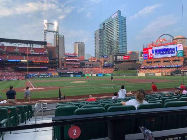 Busch Stadium, section: 147, row: 1, seat: 5