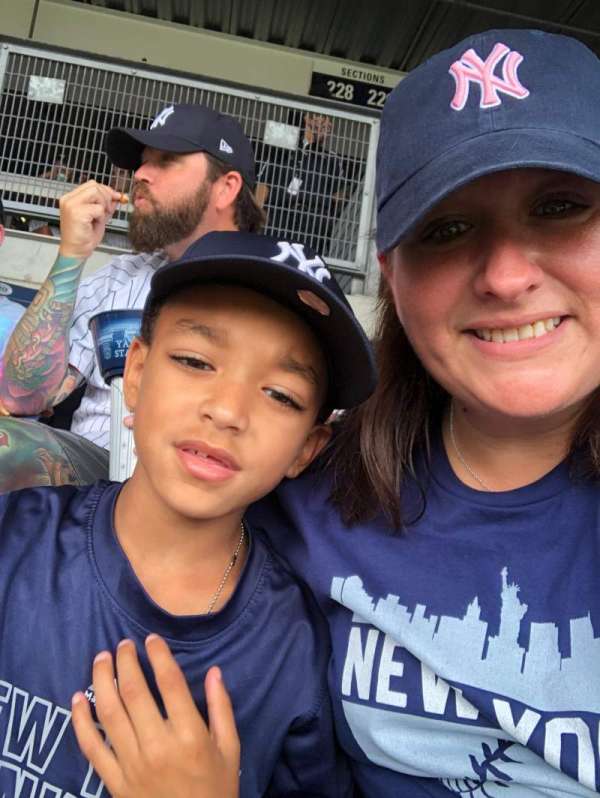 Yankee Stadium, section: 228, row: 17, seat: 21
