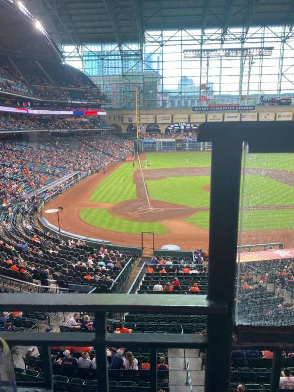 Daikin Park, section: 222, row: 1, seat: 14