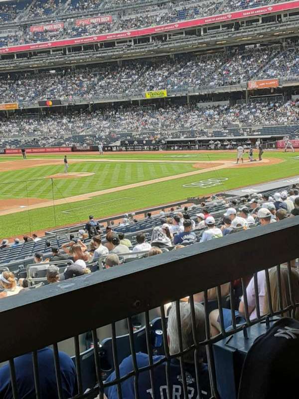 Yankee Stadium, section: 127A, row: 16W, seat: 10