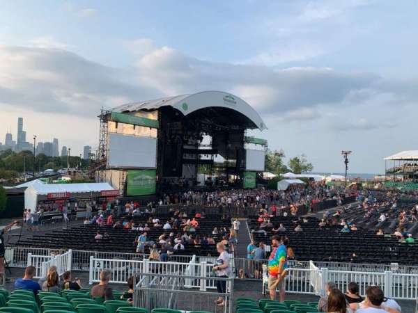 Huntington Bank Pavilion at Northerly Island, section: 312, row: L, seat: 6