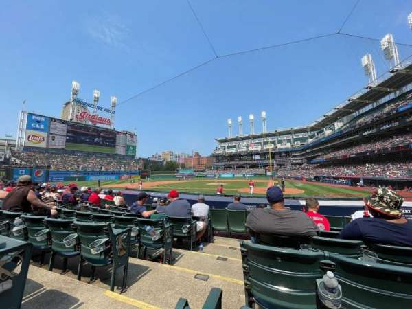 Progressive Field, section: 157, row: M, seat: 9