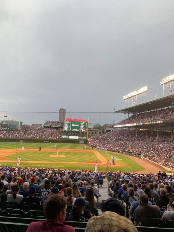 Wrigley Field, section: 213, row: 3, seat: 18