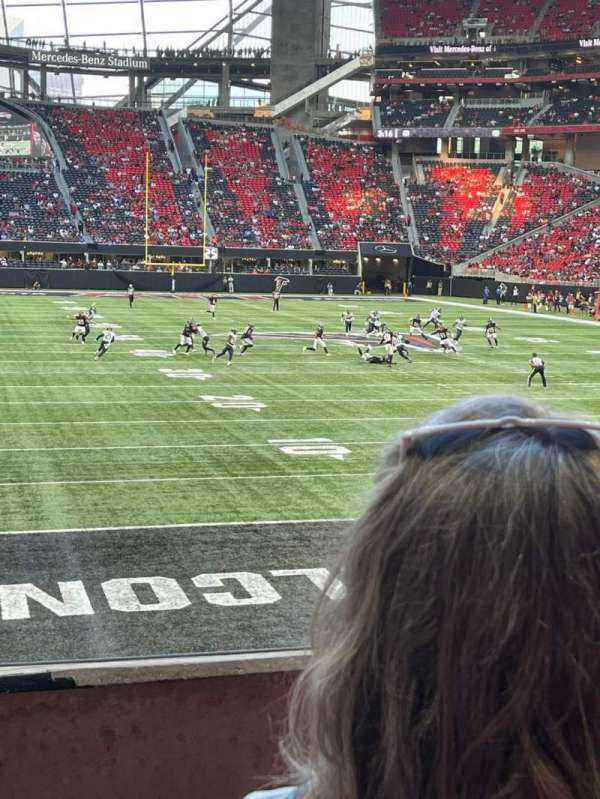 Mercedes-Benz Stadium, section: 121, row: 12, seat: 5