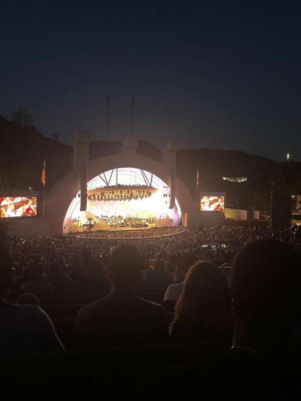 Hollywood Bowl, section: K1, row: 13, seat: 34