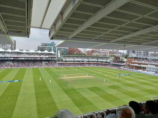 Lord's Cricket Ground, section: Grand Stand Upper 13, row: K, seat: 148