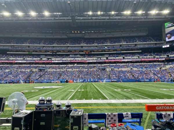 Lucas Oil Stadium, section: 112, row: 2, seat: 11