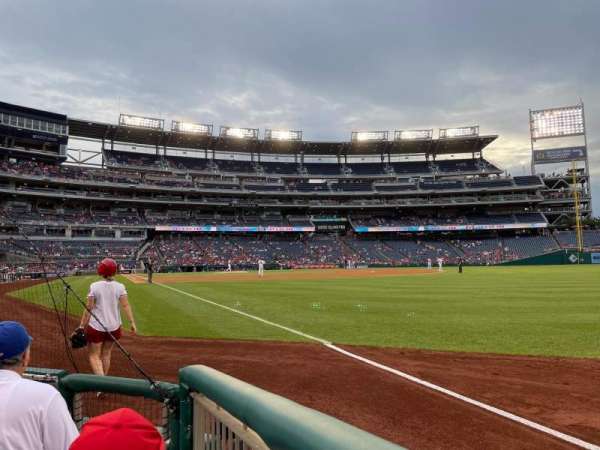 Nationals Park, section: 136, row: C, seat: 1