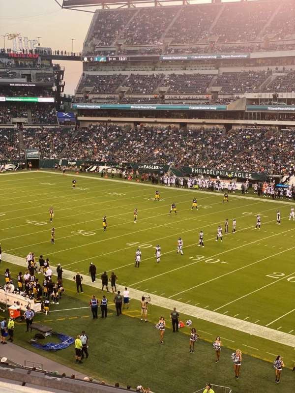 Lincoln Financial Field, section: C26, row: 2, seat: 19