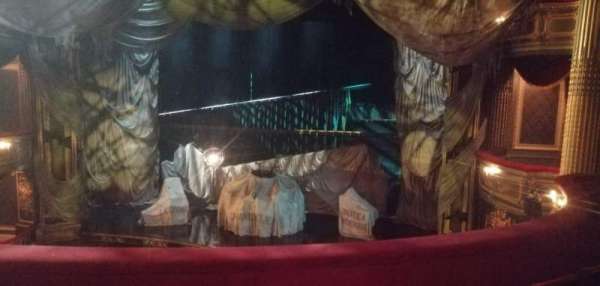 His Majesty's Theatre, London, section: Royal circle, row: D, seat: 14