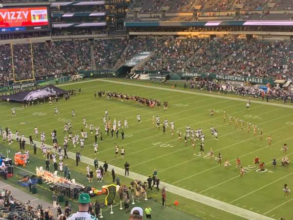 Lincoln Financial Field, section: C5, row: 15, seat: 2