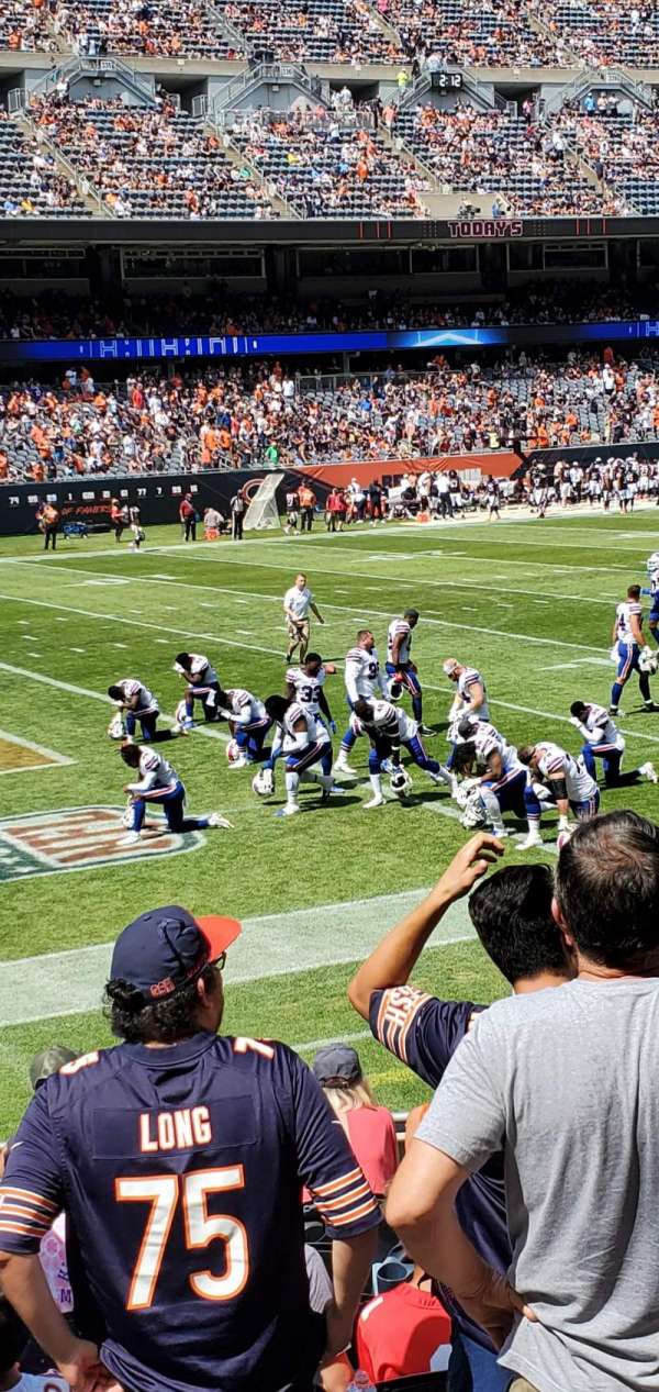 Soldier Field, section: 115, row: 10, seat: 5